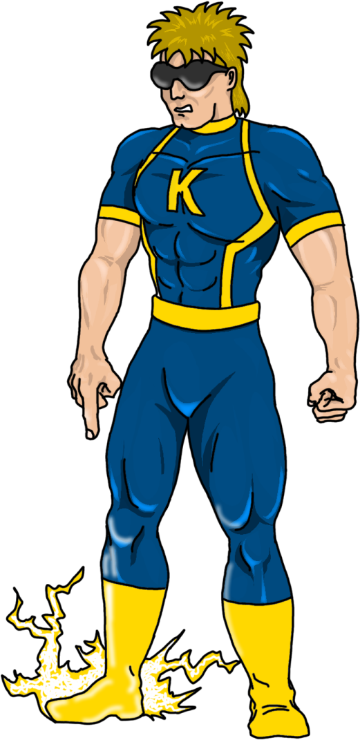 Kickman Independent Comic Database Power Level Powers - Comics (660x1100), Png Download