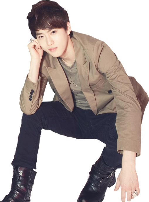Saeryun Png - Exo Suho Transparent (508x689), Png Download