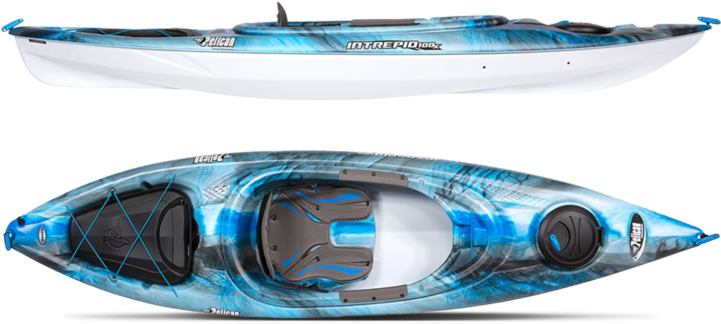 Pelican Mustang 100x Kayak (750x422), Png Download