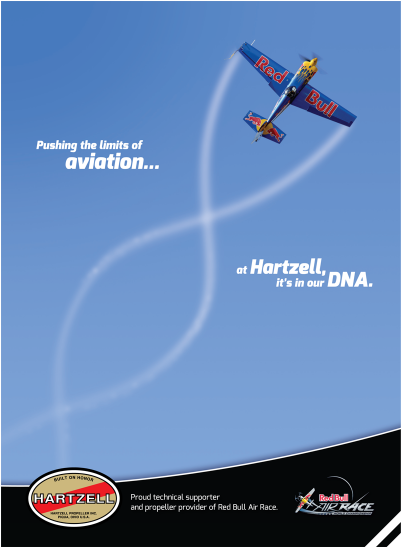 Template Print Material Hartzell Dna Redbull Air Race - Dna Ads Print (940x600), Png Download
