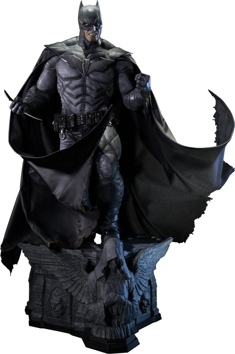 Exclusive Batman Noel Arkham Origins 1/3 Statue By - Batman Noel Prime 1 (480x722), Png Download