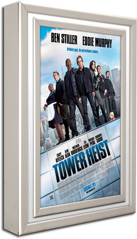 Image - Tower Heist Movie Poster (608x800), Png Download