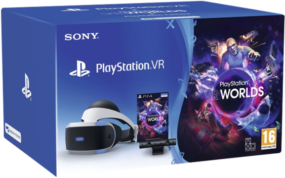Sony Playstation Vr V2 Camera Vr Worlds - Ps4 Vr Worlds Bundle (700x700), Png Download