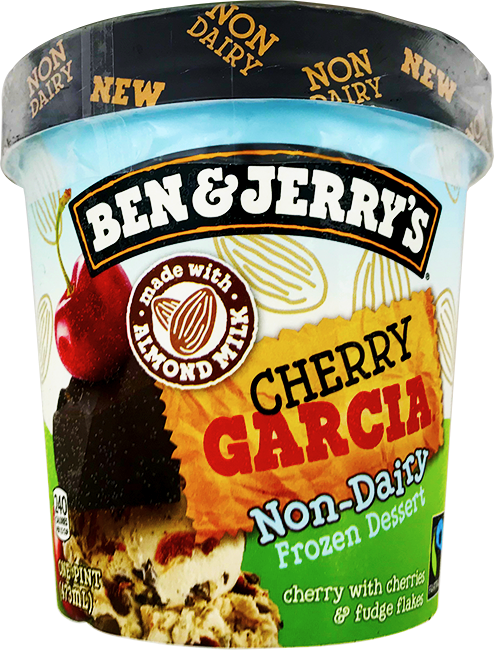 Ben & Jerry's Non-dairy Cherry Garcia Frozen Dessert - Ben & Jerrys Non-dairy Frozen Dessert, Cherry Garcia (494x650), Png Download