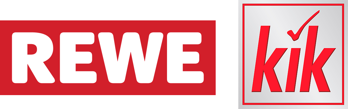 Rewe Und Kik - Rewe Group (1123x353), Png Download
