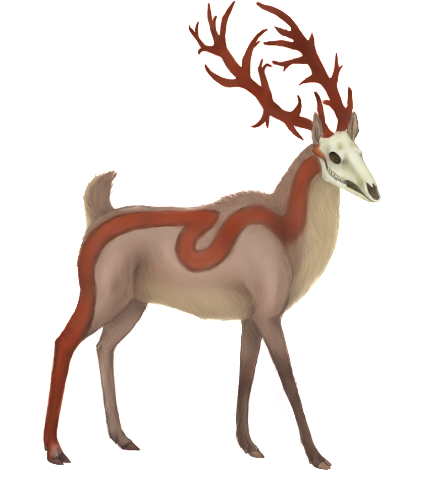 7x X - Reindeer (913x1023), Png Download