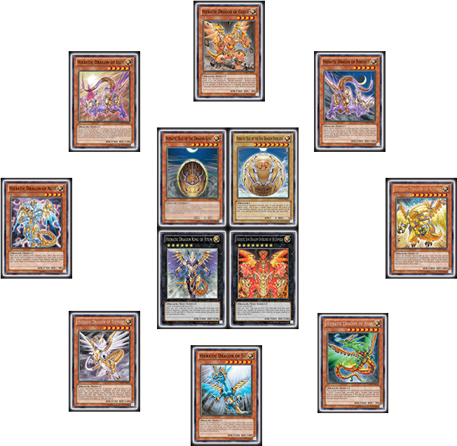 Galactic Overlord - Yugioh Dragones Hieraticos (680x680), Png Download