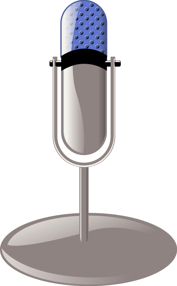 Microphone Images - Microphone Clip Art (600x972), Png Download