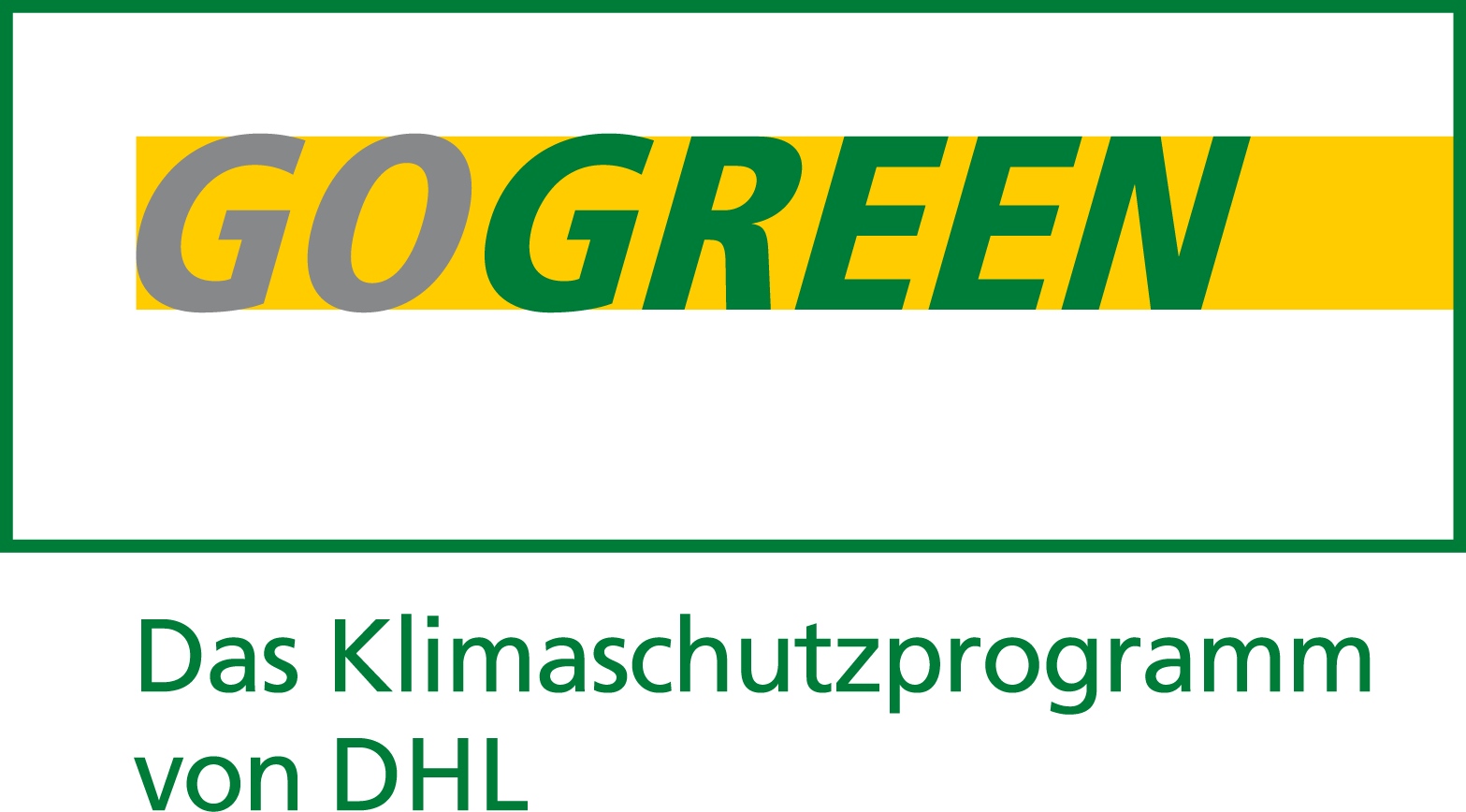 All Our Products Will Be Shipped By The Climate Protection - Dhl Go Green (1567x868), Png Download