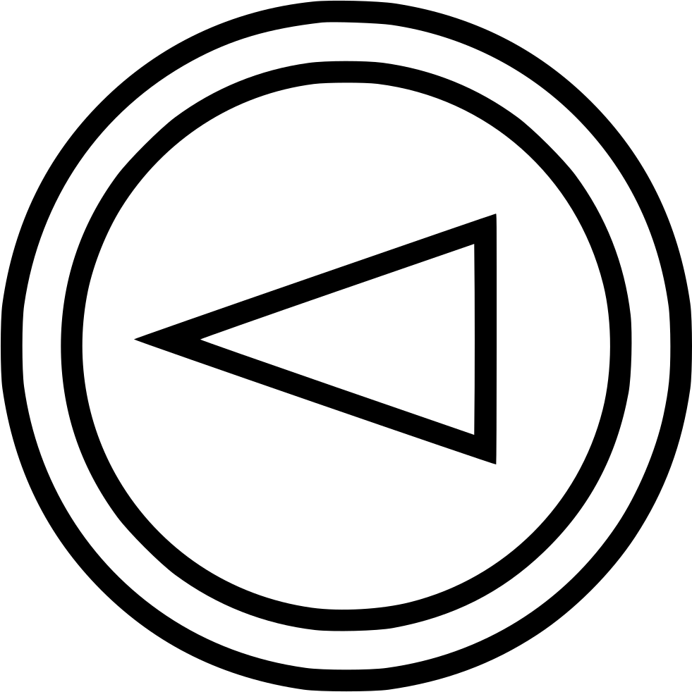 Point Left Arrow Pointer Opton Comments - Animation (981x982), Png Download