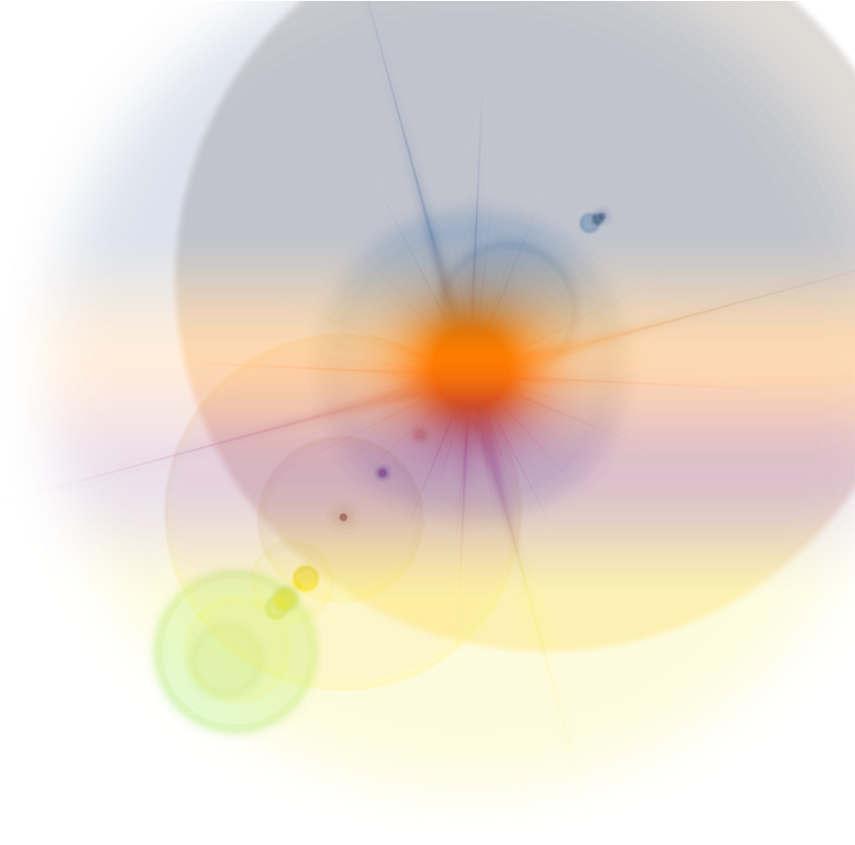 Ftestickers Effect Light Lensflare Rainbowcolors Remixe - Symmetry (1024x1024), Png Download
