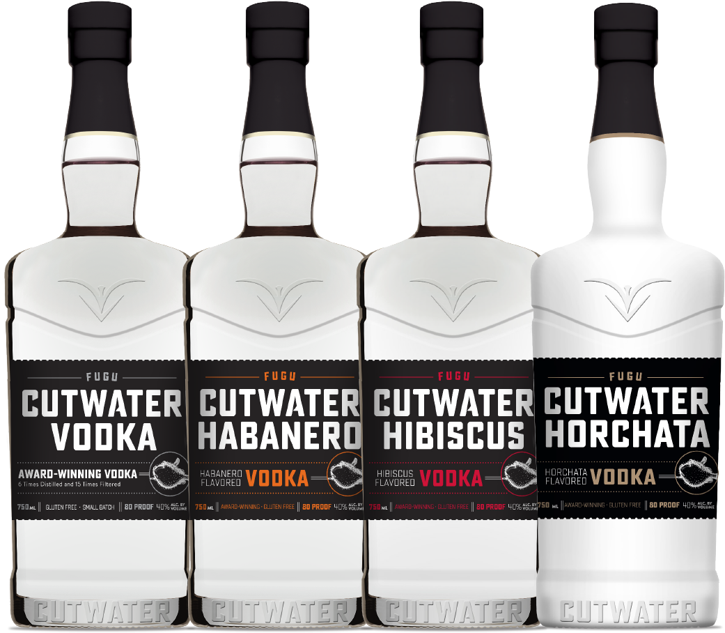 Cutwater Spirits Featuring A Brand New Custom Bottles - Grain Whisky (1080x950), Png Download
