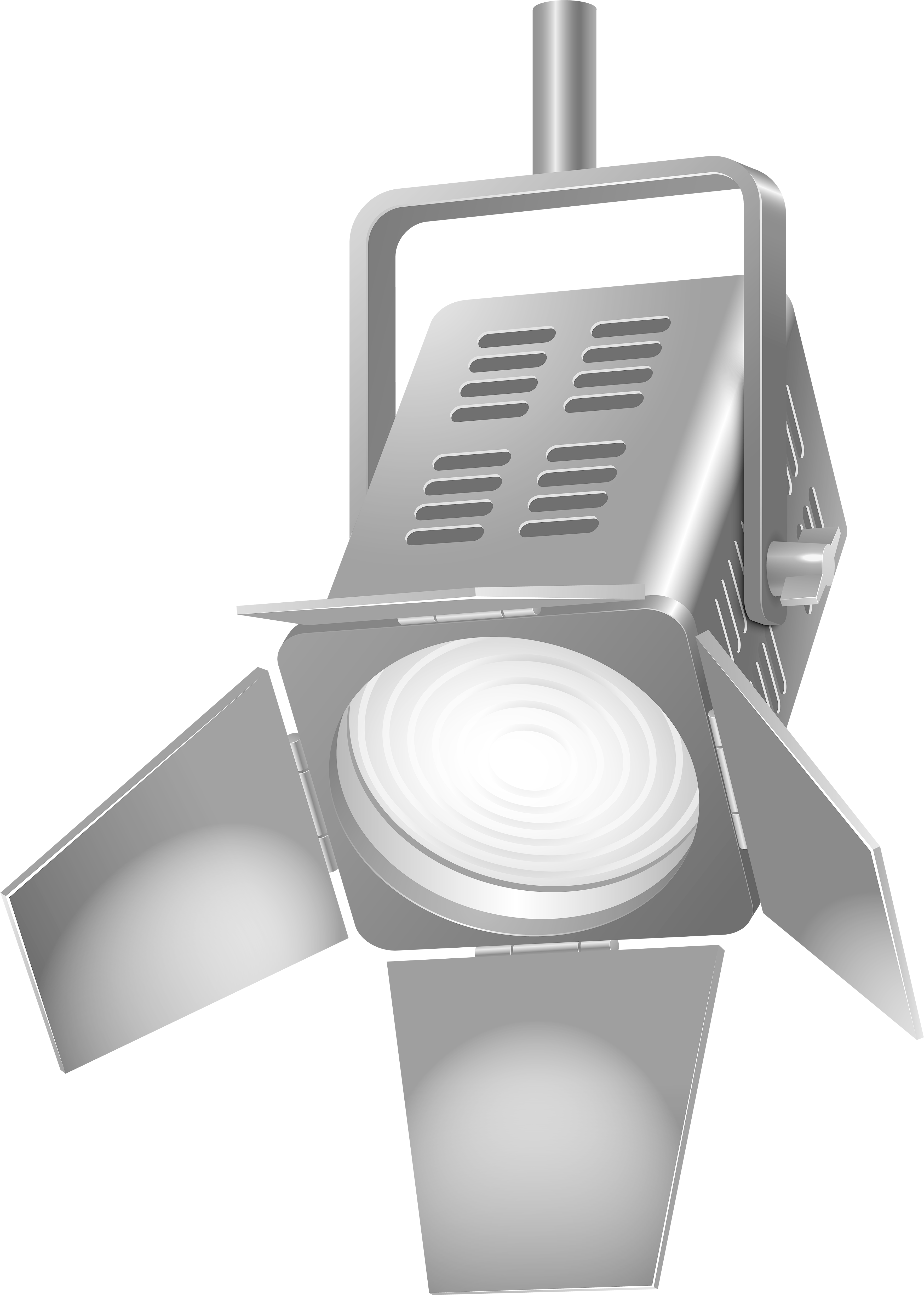 19 Spotlight Clip Art Transparent Cinema Light Huge - Spotlight Clip Art Png Black And White (3568x5000), Png Download