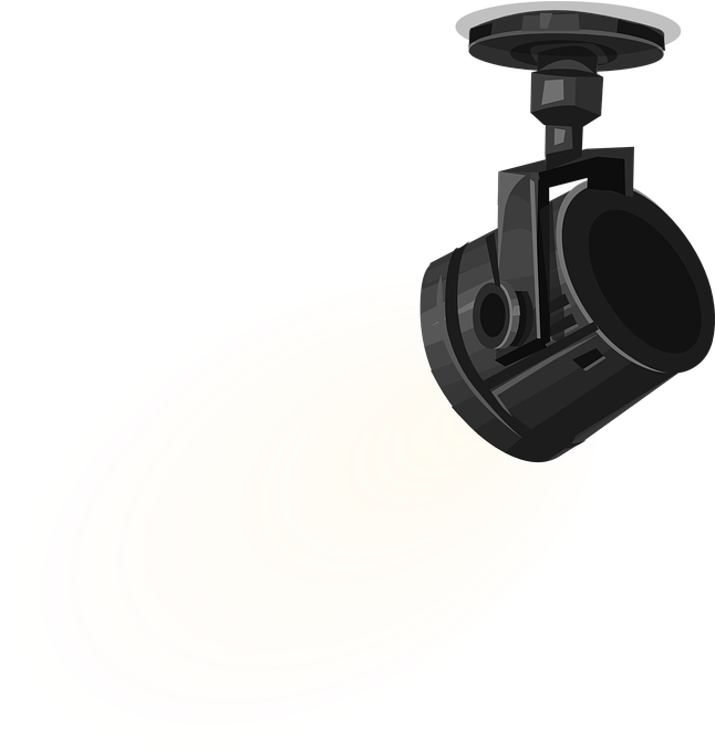 Picture Spot Light 22, Buy Clip Art - Lamparas De Luz Png (676x720), Png Download