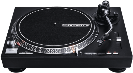 Reloop Rp 4000 Mk2 Quartz Driven Direct Drive Dj Turntable - Reloop Rp 2000 Mk2 (736x560), Png Download