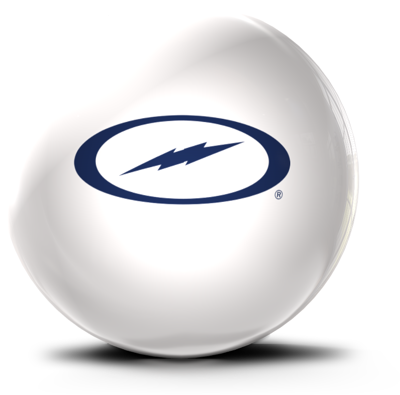 Storm White Poly Front View Storm White Poly Back View - Storm Clear Storm Bowling Ball (900x900), Png Download