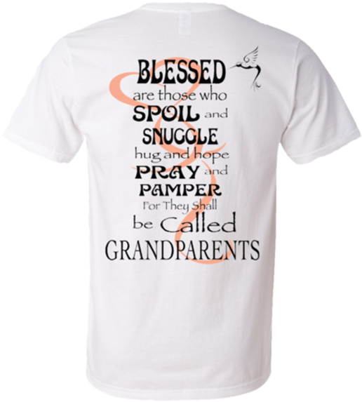 They Shall Be Called Grandparents - White Lives Matter Tees (542x600), Png Download
