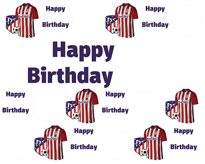 Personalised Atlético Madrid Football Club Birthday - Nike Atmadrid Home Junior (700x560), Png Download