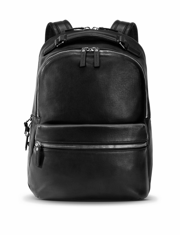 Leather Backpack Png Image Background - Shinola Runwell Backpack (614x800), Png Download