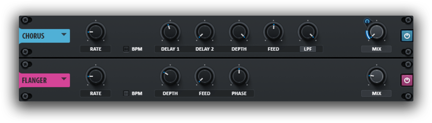Chorus Flanger Xfer Serum Production Tips - Chorus Effect (1698x544), Png Download