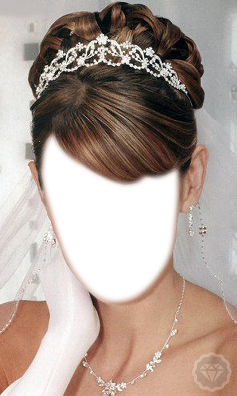 Imagenes De Peinados De Novia Con Velo (480x800), Png Download