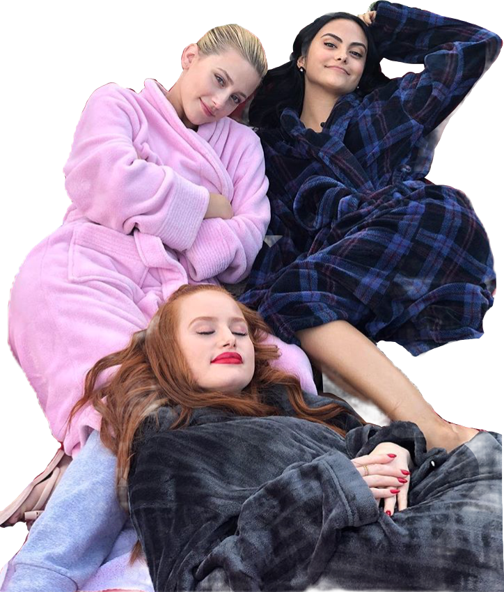 Riverdale Riverdalepng Riverdalesticker Lilireinhart - Camila Mendes And Lili Reinhart (724x850), Png Download