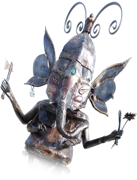 Welcome To Rick Davis Sculpture - Pendant (562x712), Png Download