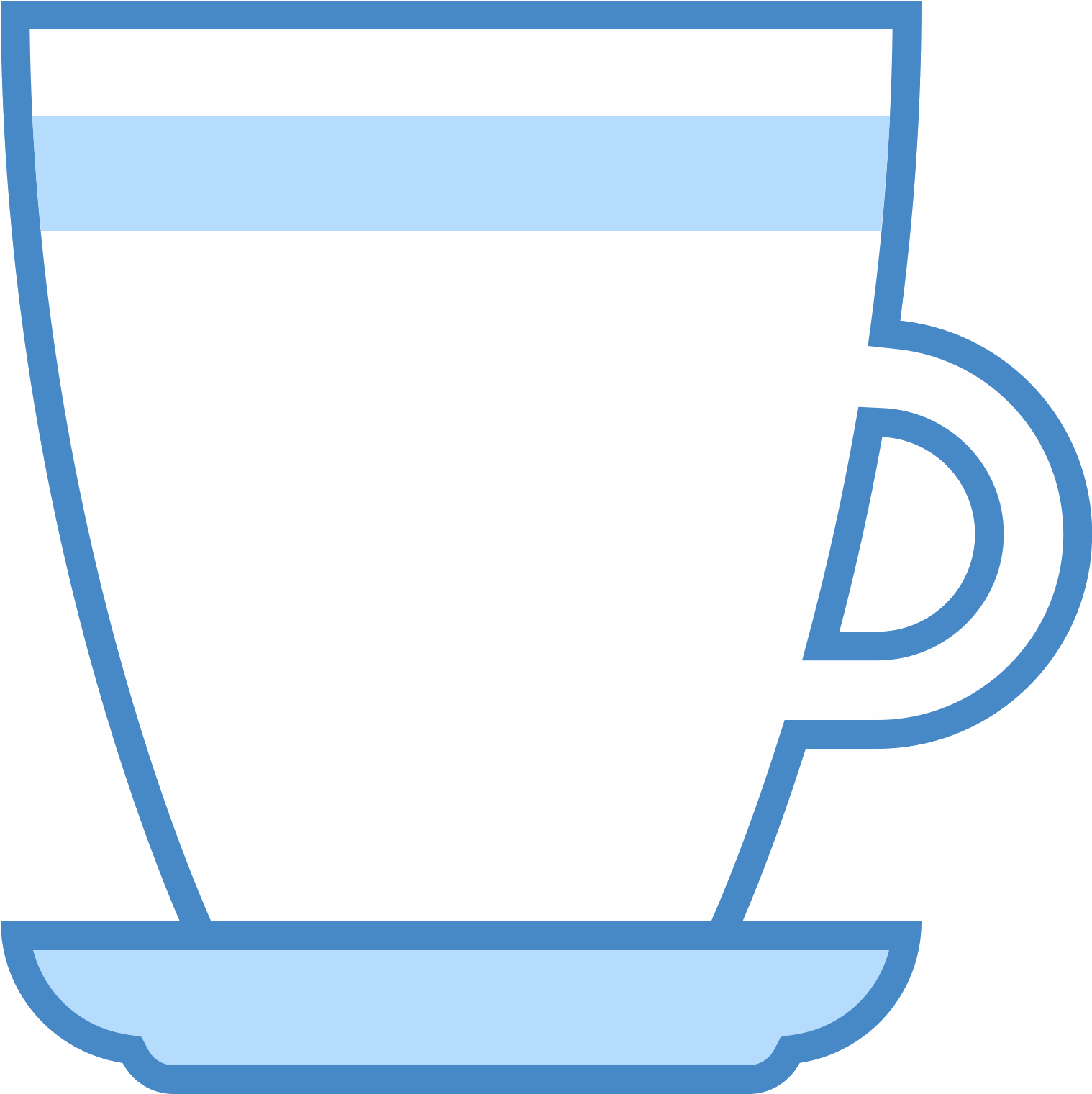 Espresso Cup Icon (1600x1600), Png Download