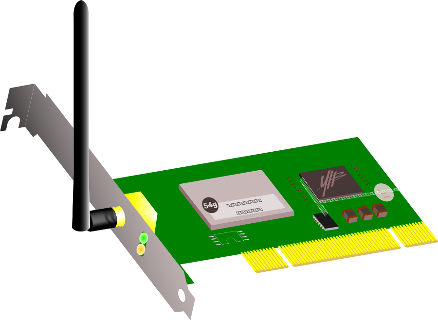 How To Set Use Wifi Pci Card Icon Png (900x658), Png Download