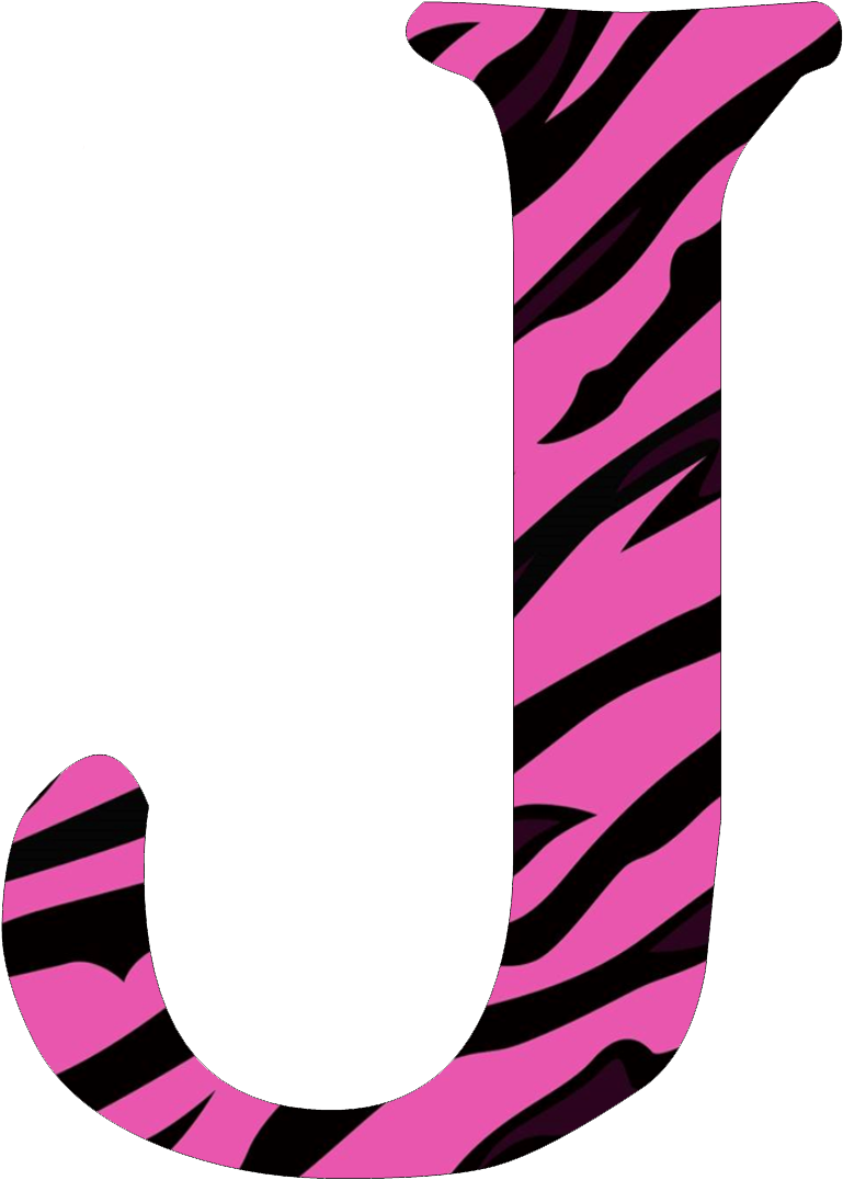 B *✿* De Katia Artes - Letter J Clipart In Pink (793x1096), Png Download
