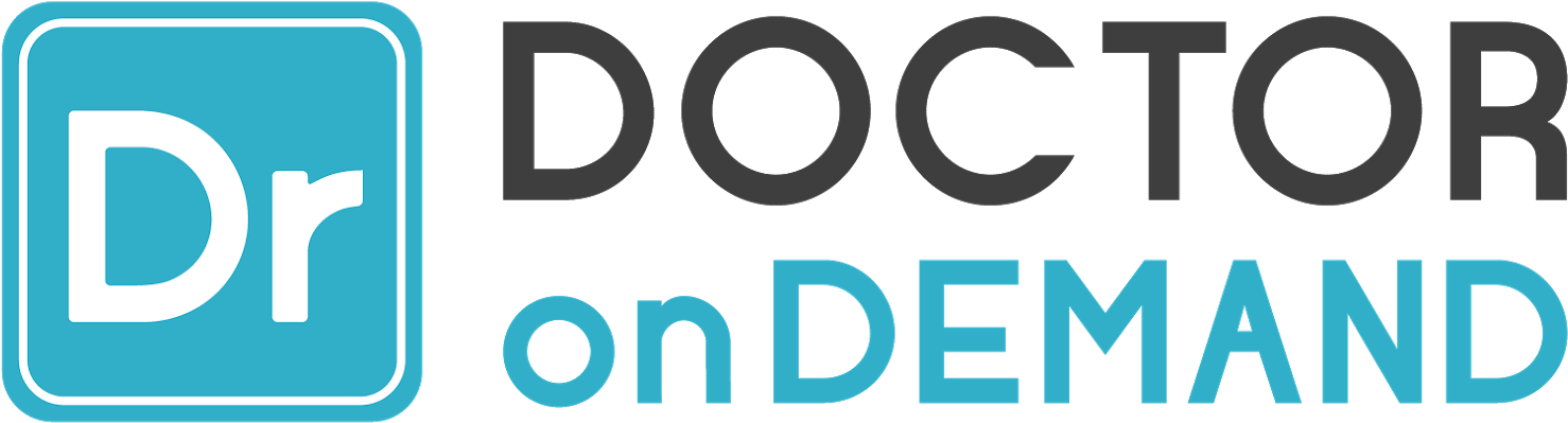 Hate Going To The Doctor Try Doctor On Demand - Dr On Demand Logo (1576x453), Png Download