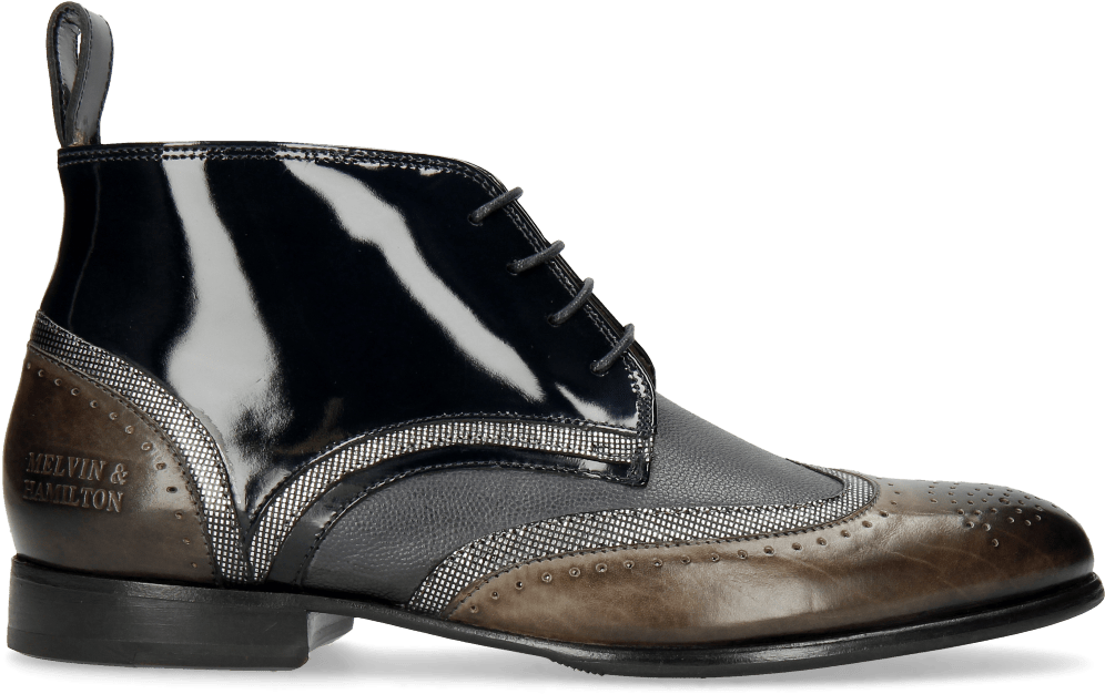 Ankle Boots Sally 30 Stone Fermont Steel Navy Oriental - Boot (1024x1024), Png Download