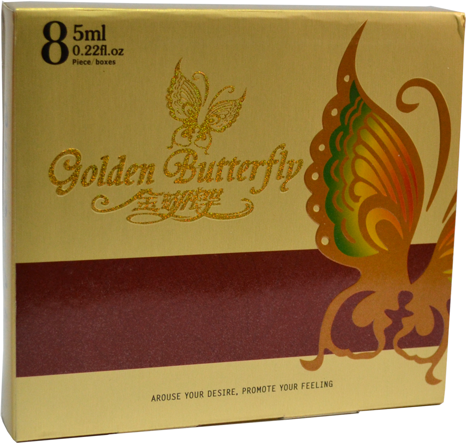 Афродизиак Golden Butterfly - Pharmaceutical Drug (1000x1000), Png Download