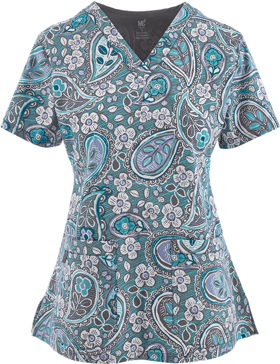 Mc8479sp - Paisley (600x720), Png Download