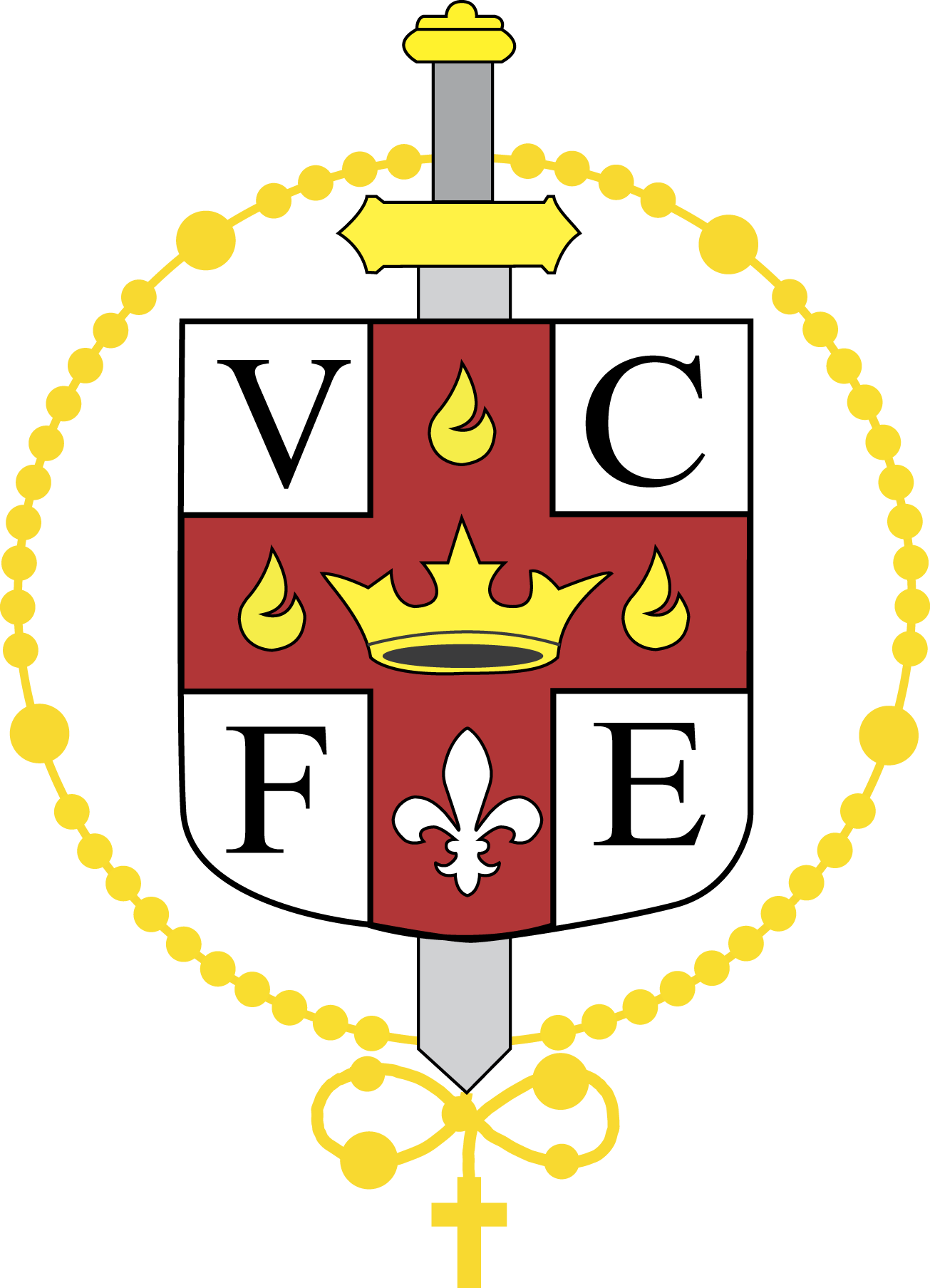 Institute Of The Incarnate Word Shield - Institute Of The Incarnate Word (1305x1807), Png Download