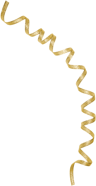 Golden Ribbon Transparent Png Image - Portable Network Graphics (866x650), Png Download