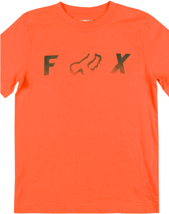 Boys Fox Racing Logo Tee Youth Kids T-shirt Moto Bmx - T-shirt (540x720), Png Download