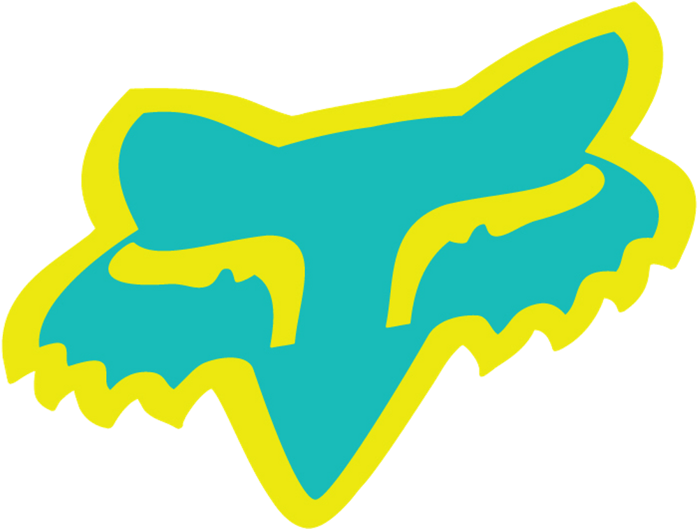 Fox Racing Png Clip Art Library Stock - Fox Racing Logo Png (1000x1000), Png Download