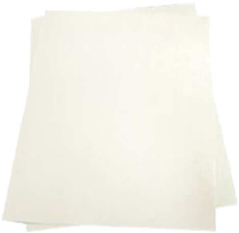 White, 9 1/2" X 14 3/4" Open End - Light (850x850), Png Download
