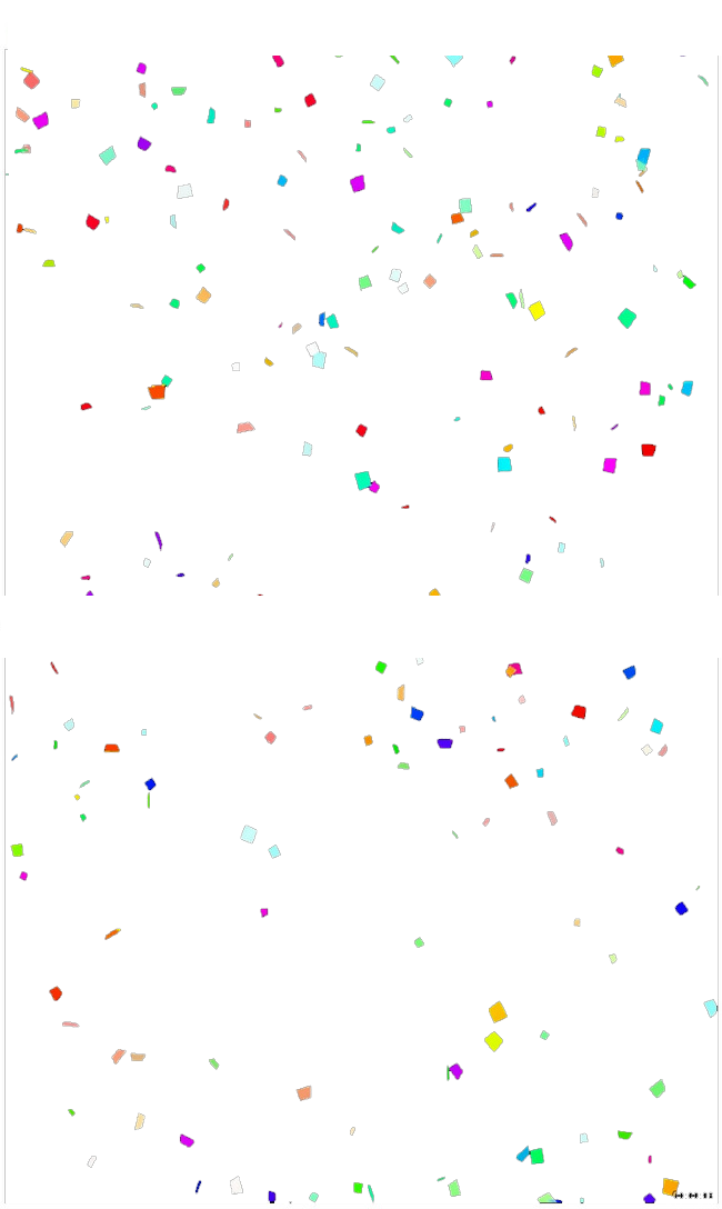Falling Confetti Png Clip Black And White Library - Portable Network Graphics (650x1088), Png Download