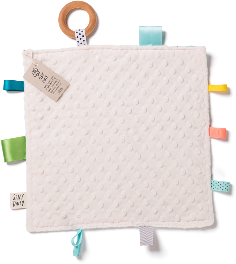 Binky Blanket With Organic Maple Ring - Bag (1200x1200), Png Download