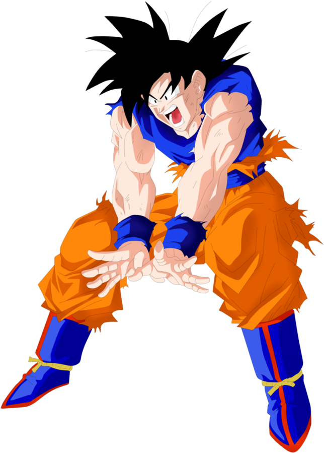 Goku Spirit Bomb Png - Goku Spirit Bomb Dokkan (774x1032), Png Download