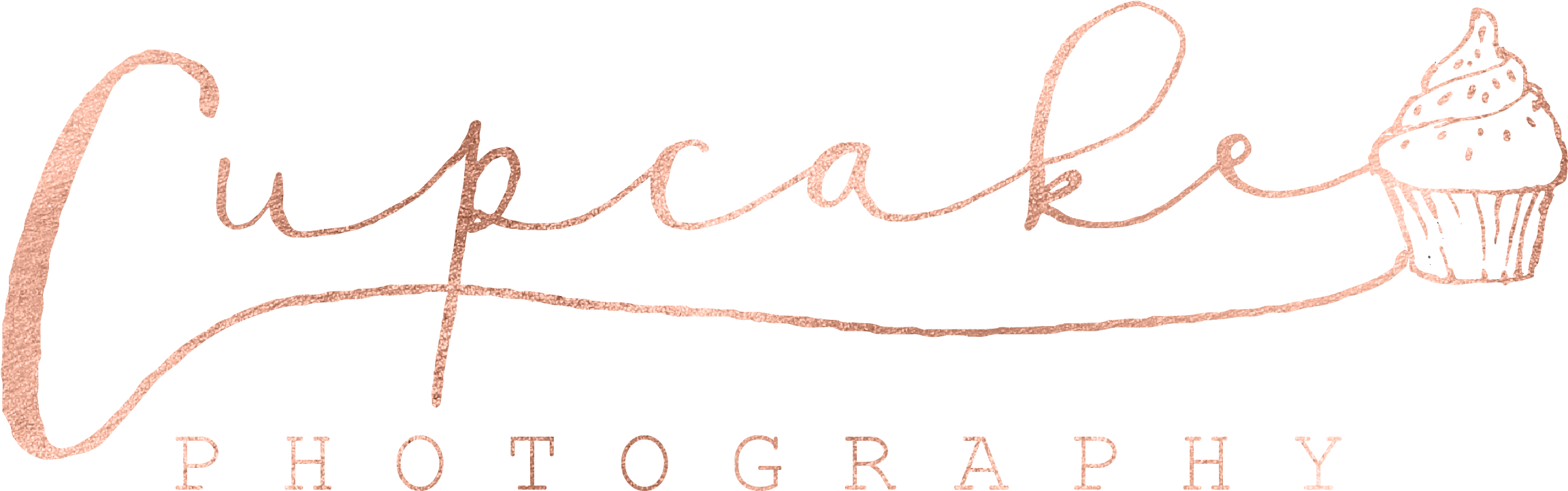 Cupcake-logo - Calligraphy (2304x1219), Png Download