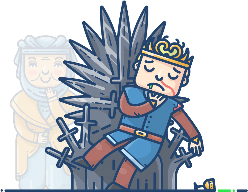 Joffrey Baratheon Emoji - Game Of Thrones (866x650), Png Download