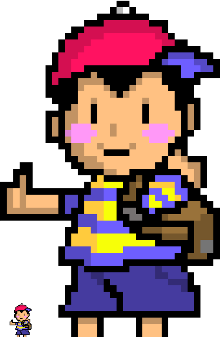 Ness Sprite Png Vector Free Stock - Portable Network Graphics (719x1110), Png Download
