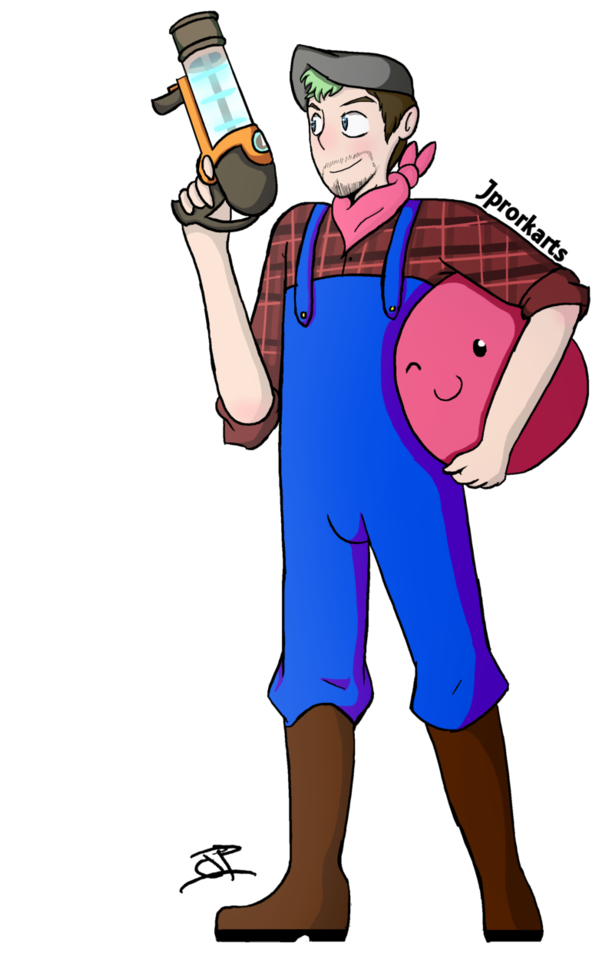 Image Result For Slime Rancher Fondos Human Fall Flat, - Slime Rancher Slime Gun (786x1017), Png Download