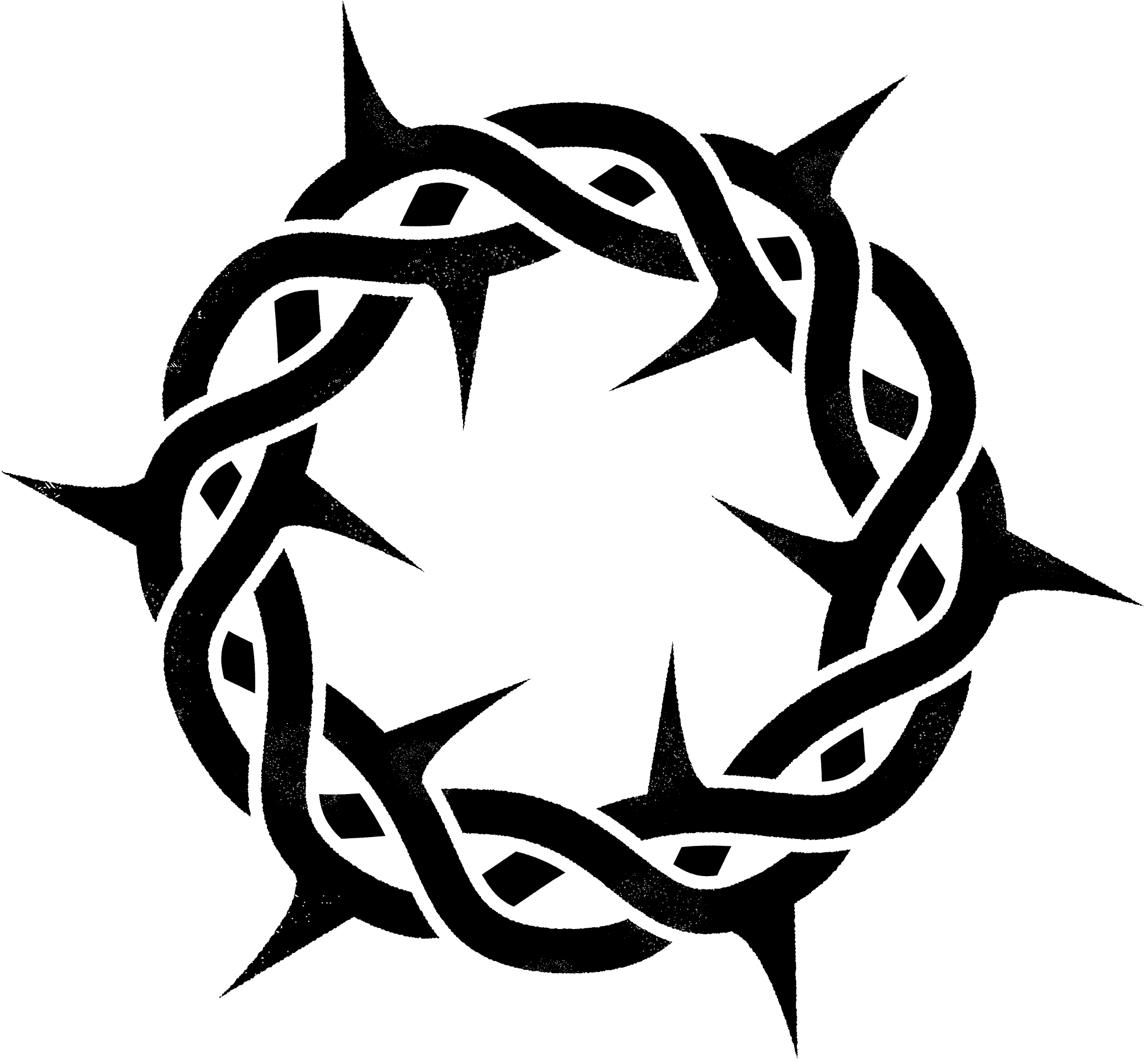 Black Wreath Transparent (1973x1828), Png Download