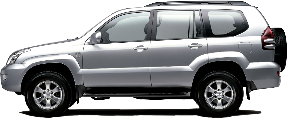 N Toyota Prado Png - Toyota Land Cruiser Prado (1024x464), Png Download