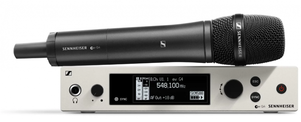 Sennheiser Ew 500 G4 935 Bw B Band Performer Handheld - Sennheiser Ew 500 G4 (1000x800), Png Download