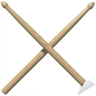 Drum Sticks Crossed (400x400), Png Download